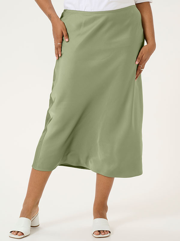 KCHILLA - Plus Size Kjol fra Kaffe Curve