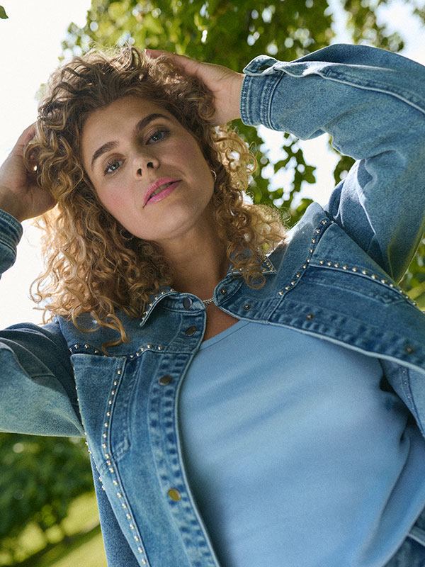 KCDARINA - Plus Size Jacka fra Kaffe Curve
