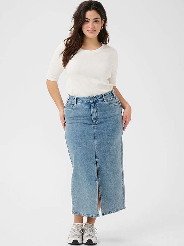 KCDARINA - Plus Size Kjol fra Kaffe Curve