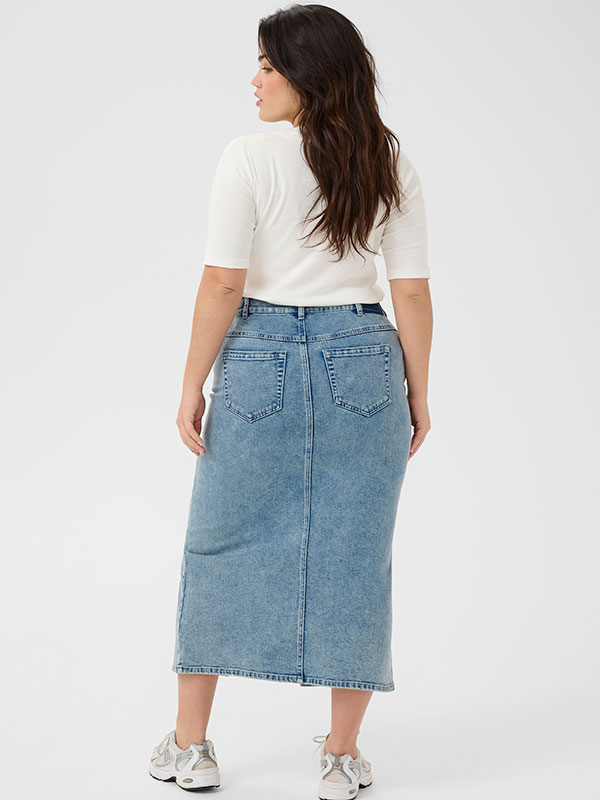 KCDARINA - Plus Size Kjol fra Kaffe Curve