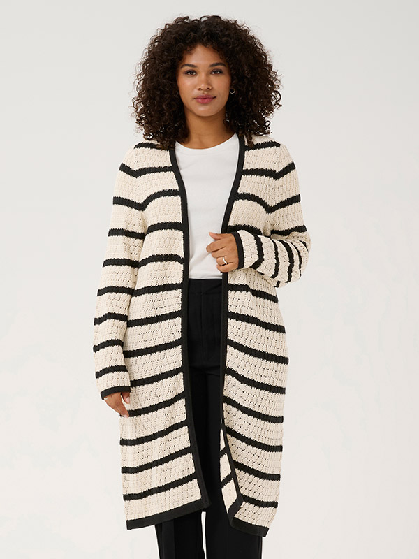 KCELINA - Plus Size Kofta fra Kaffe Curve