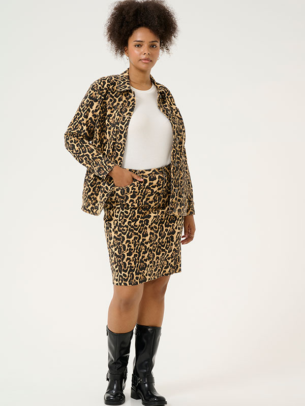KCLEONOMA - Plus Size Kjol fra Kaffe Curve