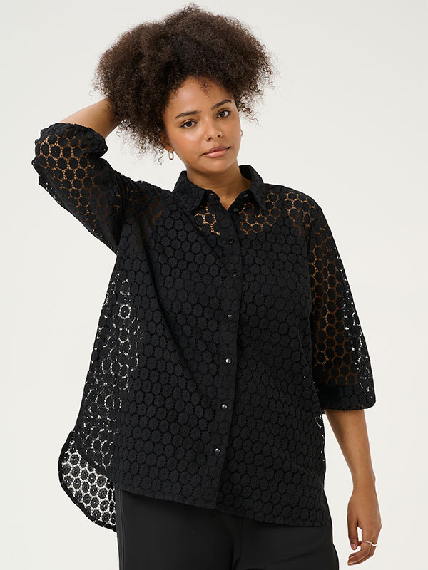 KCLORENA - Plus Size Skjorta fra Kaffe Curve