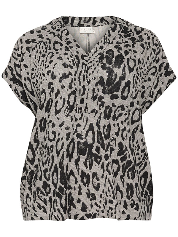 KCMILLE - Plus Size Blus fra Kaffe Curve