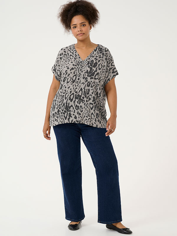 KCMILLE - Plus Size Blus fra Kaffe Curve