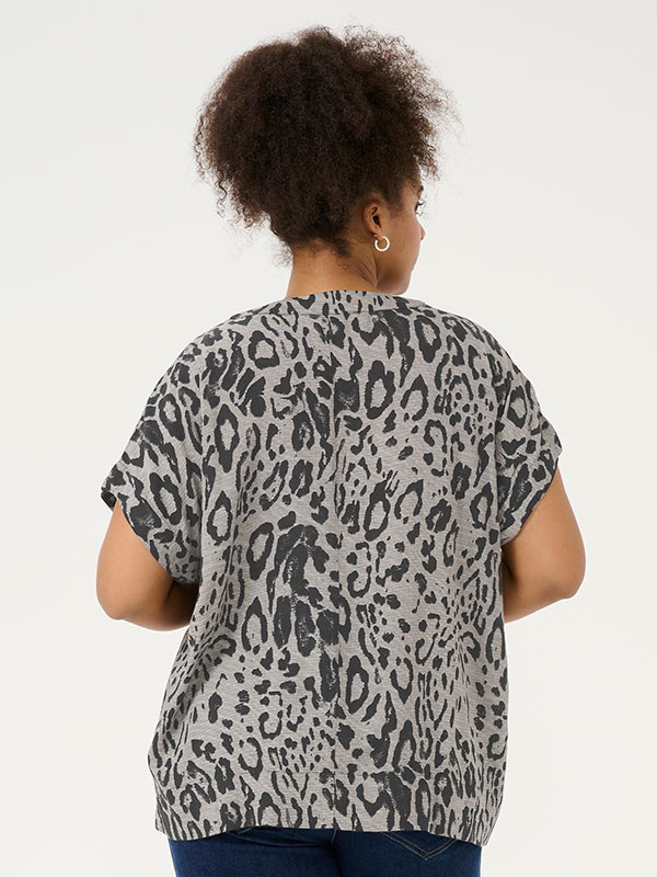 KCMILLE - Plus Size Blus fra Kaffe Curve