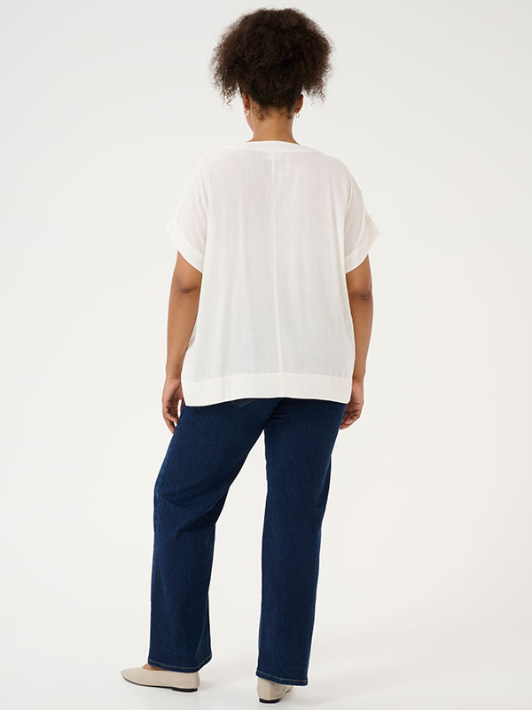 KCMILLE - Plus Size Blus fra Kaffe Curve