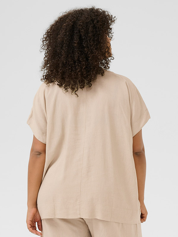 KCMILLE - Plus Size Blus fra Kaffe Curve