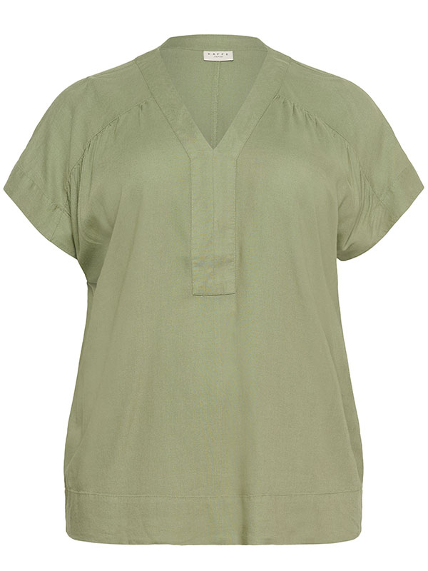 KCMILLE - Plus Size Blus fra Kaffe Curve