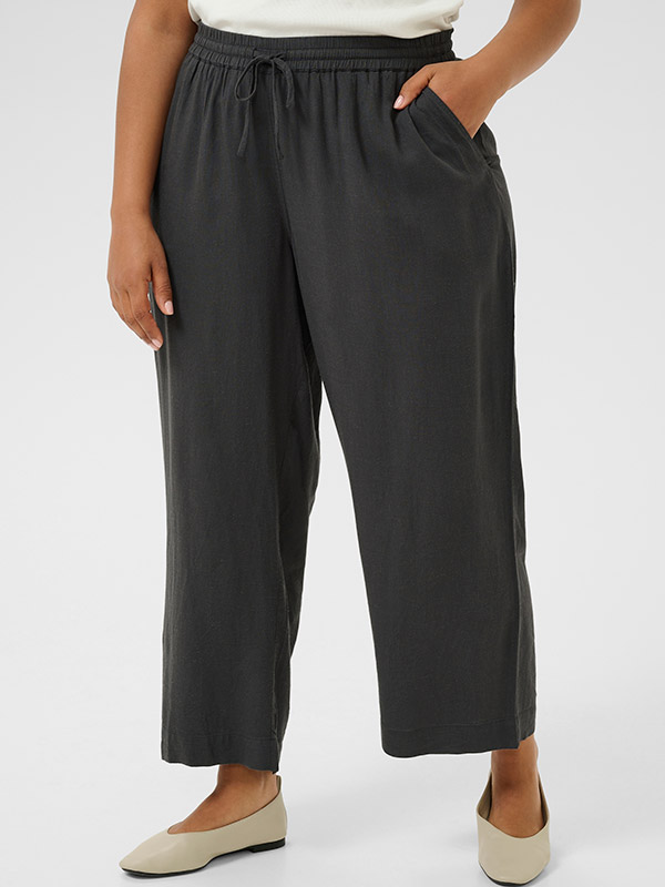 KCMILLE - Plus Size Byxor fra Kaffe Curve