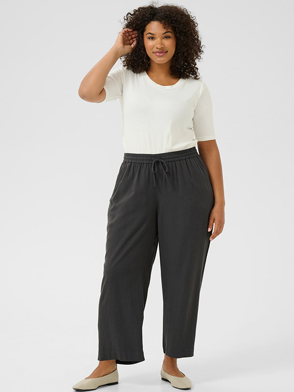 KCMILLE - Plus Size Byxor fra Kaffe Curve