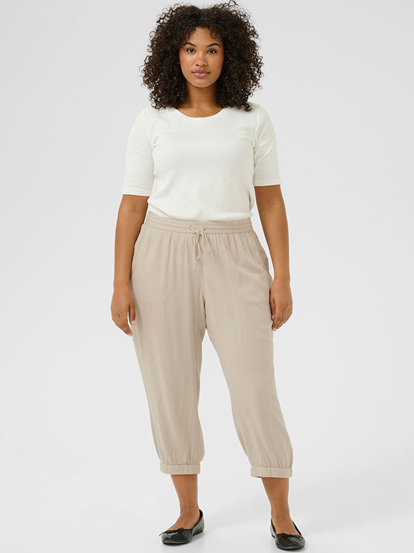 KCMILLE - Plus Size Byxor fra Kaffe Curve
