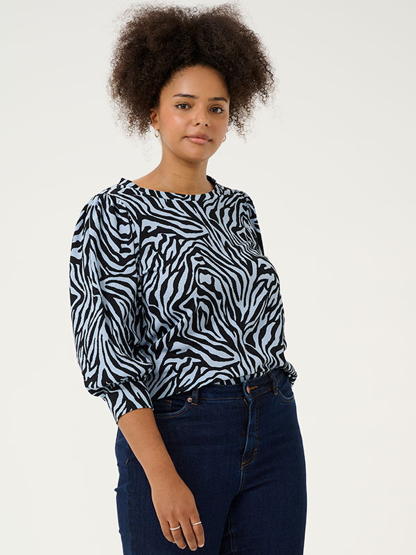 KCIVENA - Plus Size Blus fra Kaffe Curve