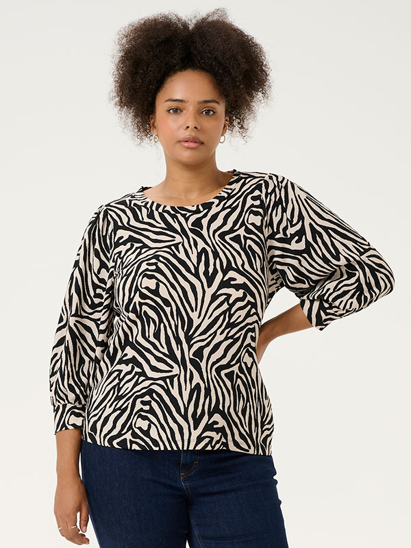 KCIVENA - Plus Size Blus fra Kaffe Curve