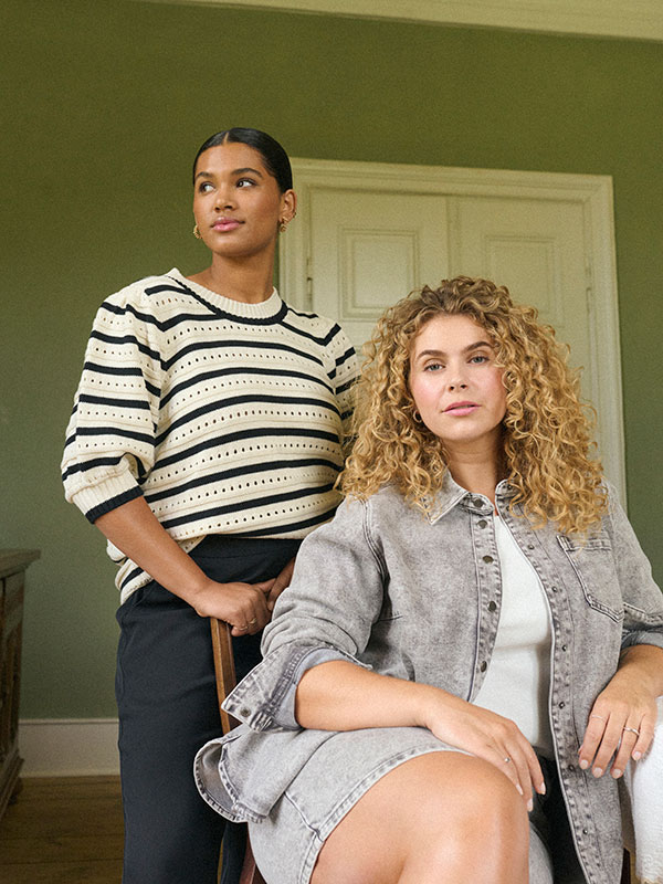 KCEVALYN - Plus Size Tröja fra Kaffe Curve
