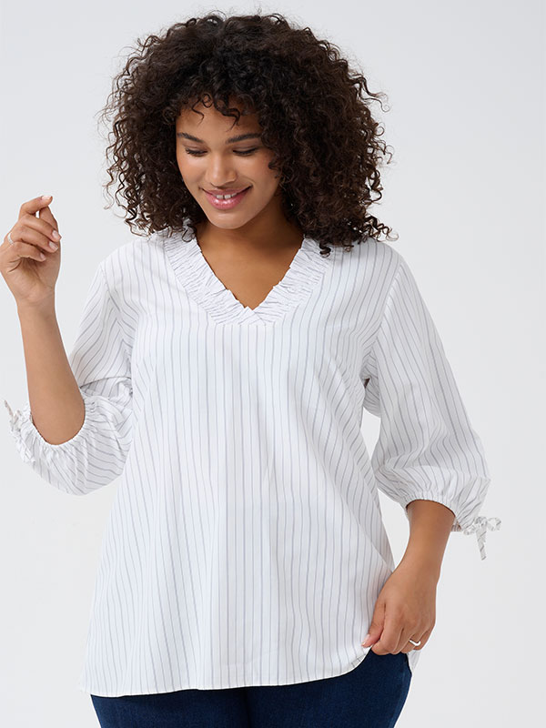 KCTIARA - Plus Size Blus fra Kaffe Curve