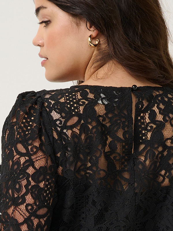 KCLANICA - Plus Size Blus fra Kaffe Curve