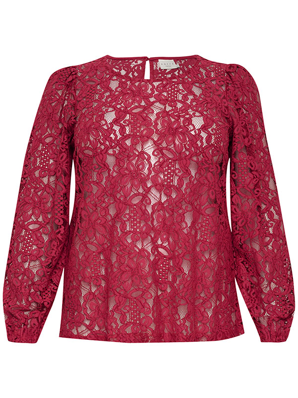 KCLANICA - Plus Size Blus fra Kaffe Curve