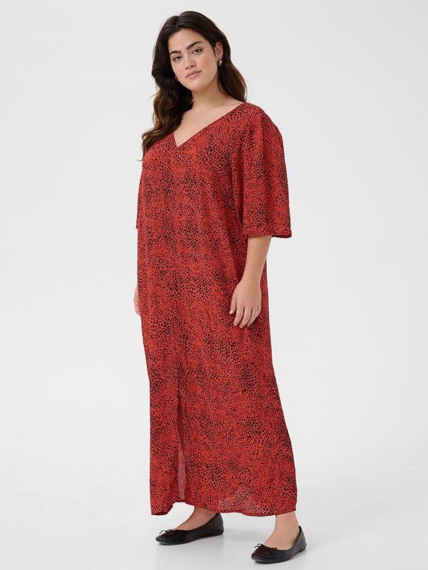 KCALIANA - Plus Size Klänning fra Kaffe Curve