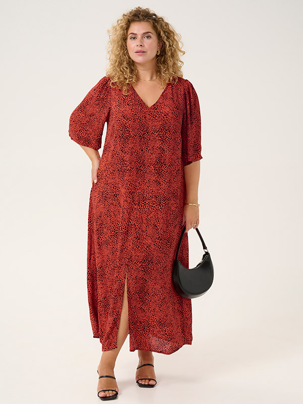 KCALIANA - Plus Size Klänning fra Kaffe Curve