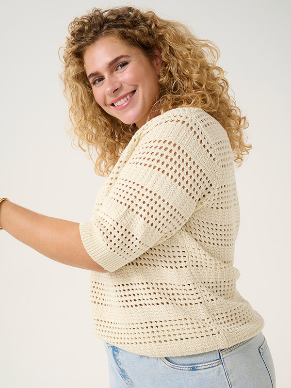 KCTENESA - Plus Size Tröja fra Kaffe Curve