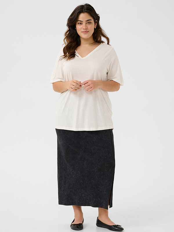 KCDALIA - Plus Size Kjol fra Kaffe Curve