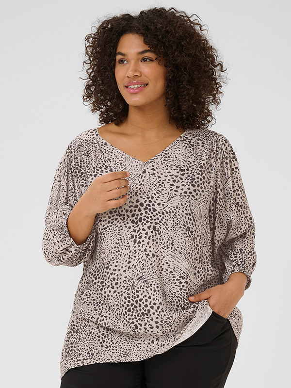 KCDEBRI - Plus Size Blus fra Kaffe Curve