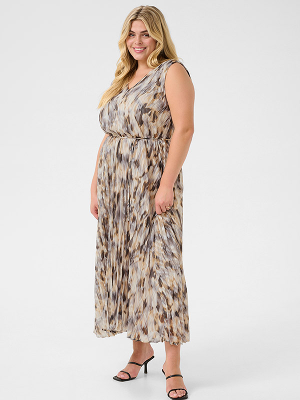 KCVICKA - Plus Size Klänning fra Kaffe Curve