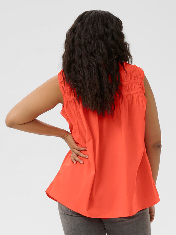 KCTHIA - Plus Size Top fra Kaffe Curve
