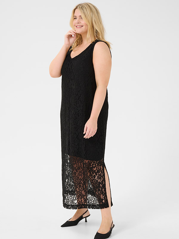 KCLORANI - Plus Size Klänning fra Kaffe Curve