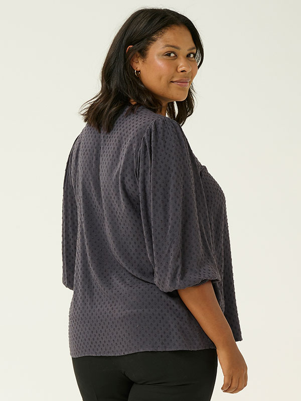 KCANYA - Plus Size Blus fra Kaffe Curve