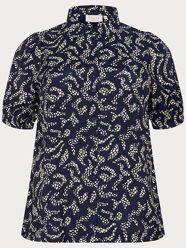 KCBEATE - Plus Size Skjorta fra Kaffe Curve