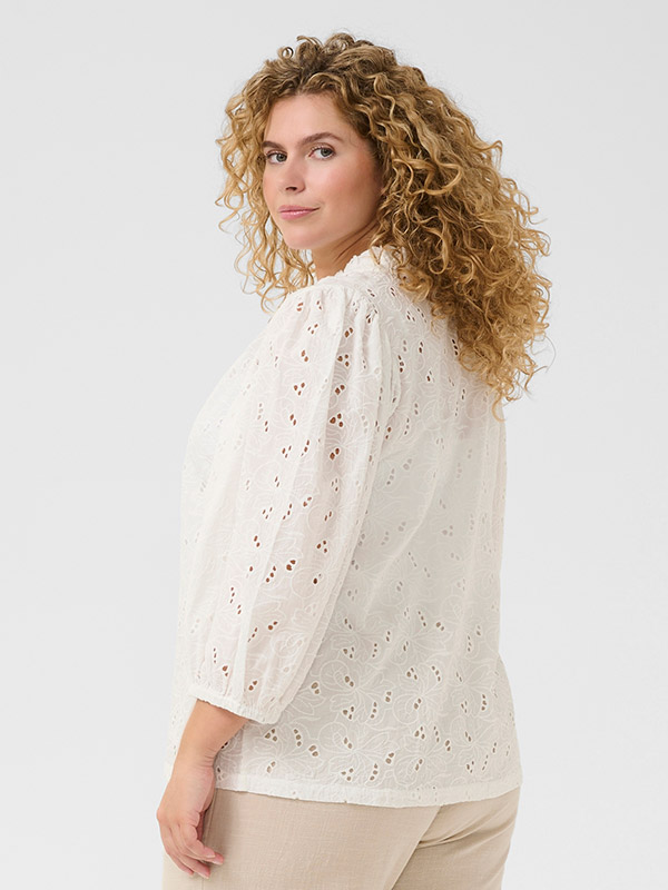 KCTENNA - Plus Size Blus fra Kaffe Curve