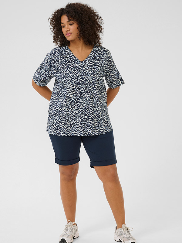 KCRAFIA - Plus Size T-shirt fra Kaffe Curve