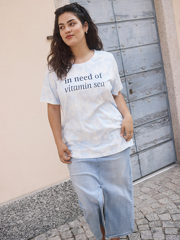 KCSINA - Plus Size Kjol fra Kaffe Curve