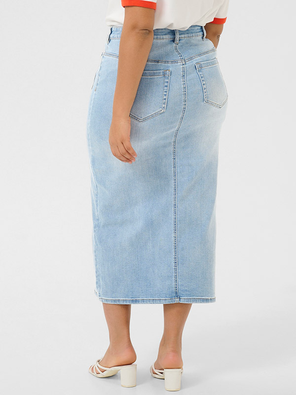 KCSINA - Plus Size Kjol fra Kaffe Curve