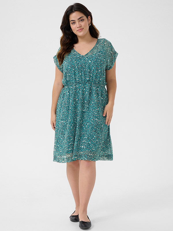 KCBELIA - Plus Size Klänning fra Kaffe Curve
