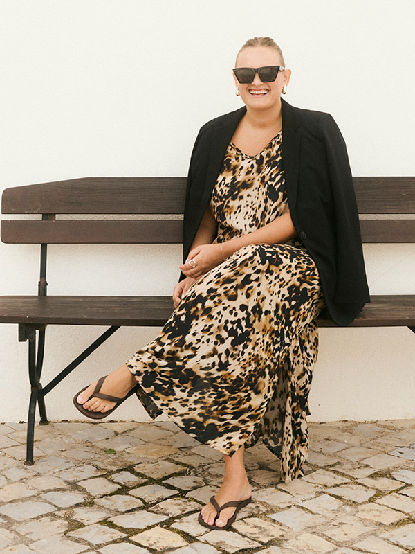 KCJULIA - Plus Size Klänning fra Kaffe Curve