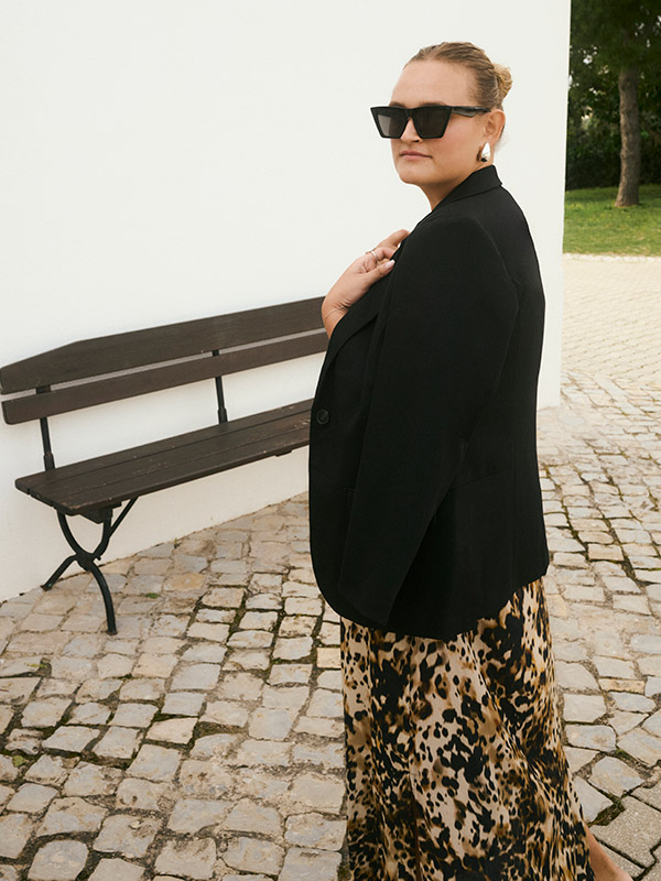 KCJULIA - Plus Size Klänning fra Kaffe Curve