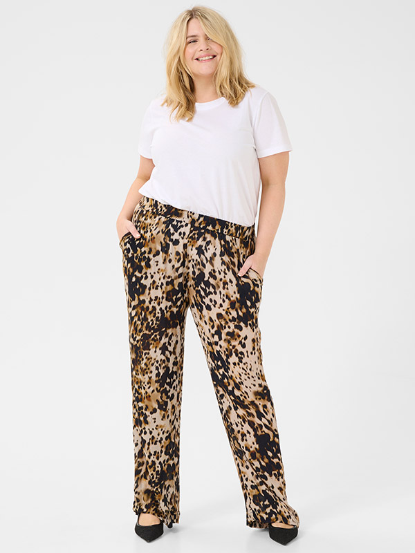 KCJULIA - Plus Size Byxor fra Kaffe Curve