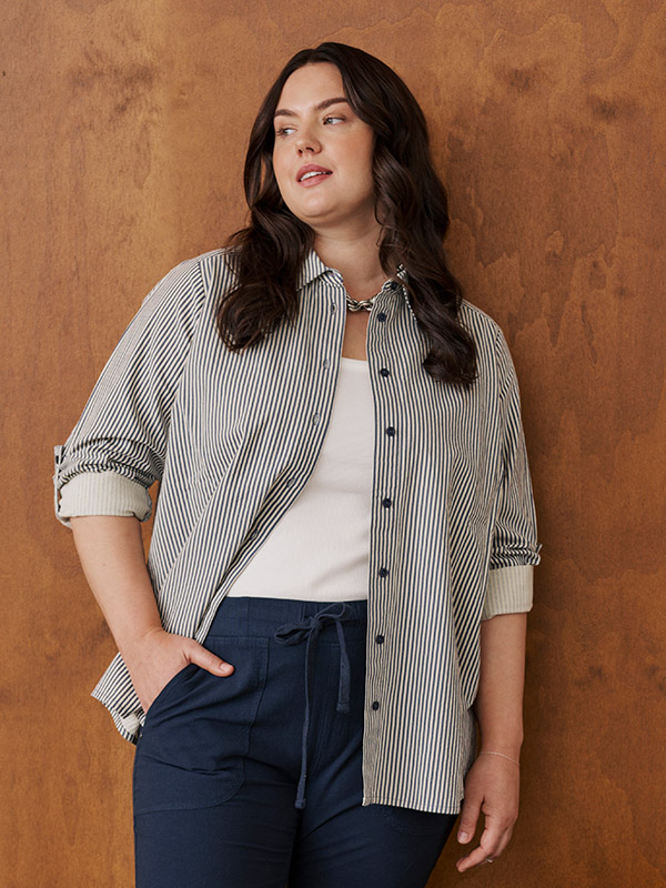 KCNANA - Plus Size Skjorta fra Kaffe Curve