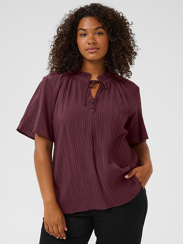 KCLISANA - Plus Size Blus fra Kaffe Curve