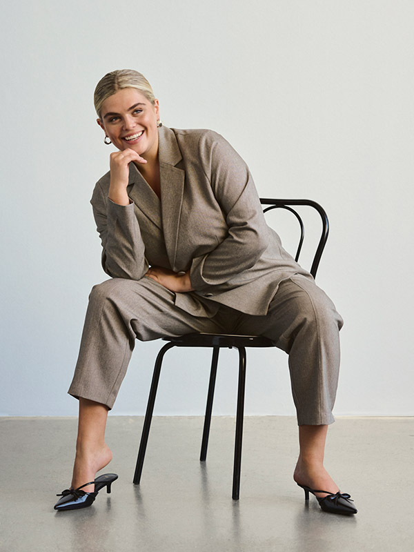 KCTILDA - Plus Size Kavaj fra Kaffe Curve