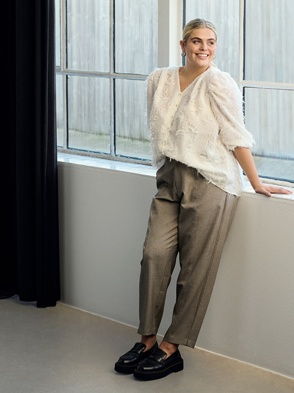 KCTILDA - Plus Size Byxor fra Kaffe Curve