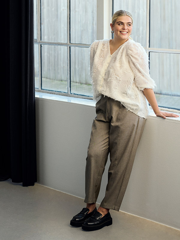 KCPARINA - Plus Size Blus fra Kaffe Curve