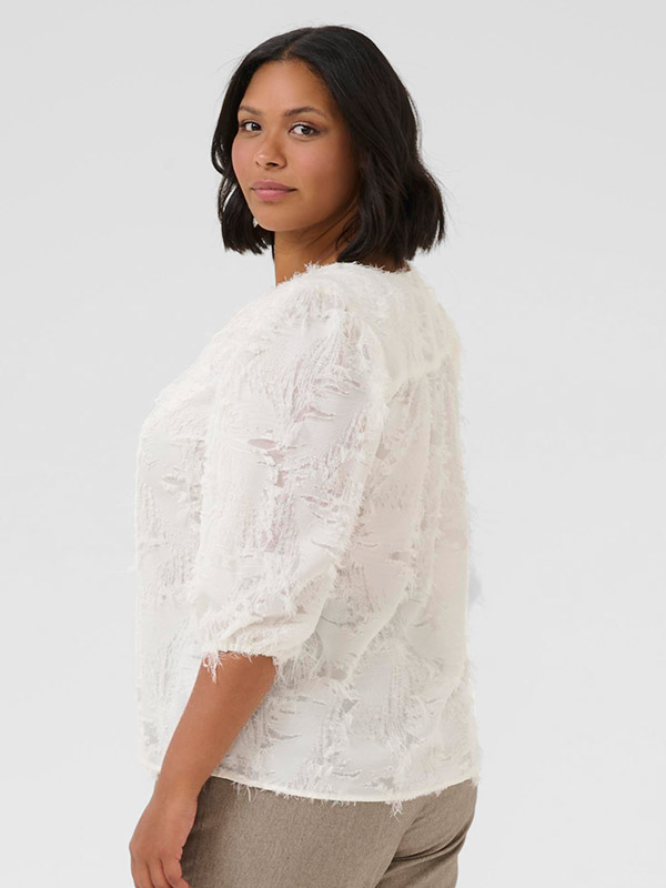 KCPARINA - Plus Size Blus fra Kaffe Curve