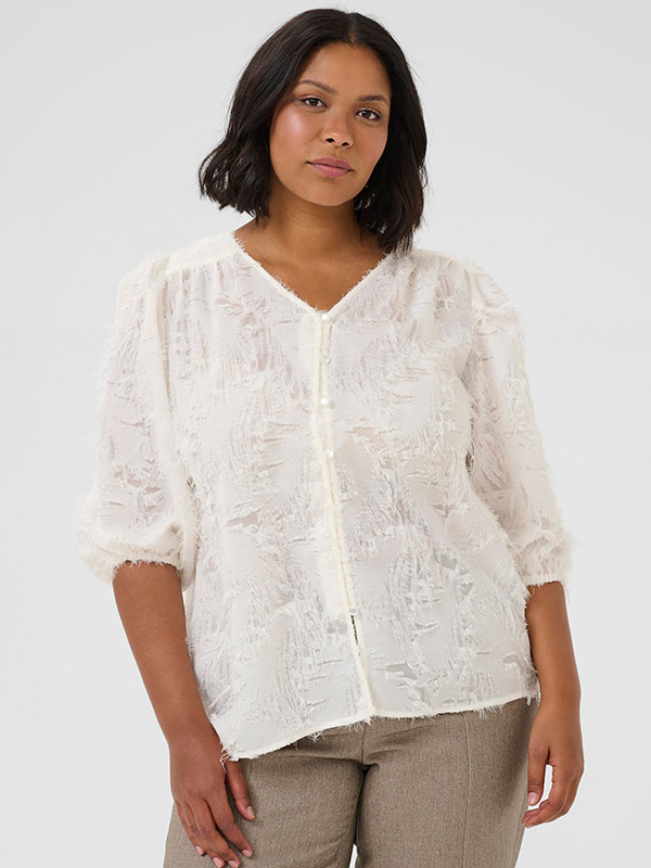 KCPARINA - Plus Size Blus fra Kaffe Curve