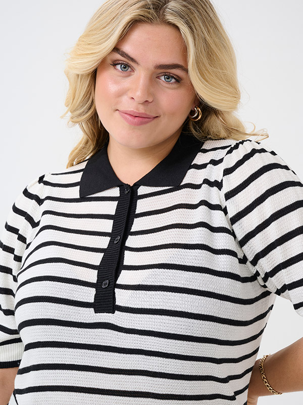 KCAMANA - Plus Size Blus fra Kaffe Curve