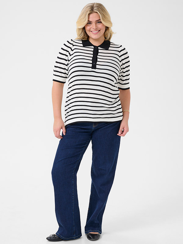 KCAMANA - Plus Size Blus fra Kaffe Curve