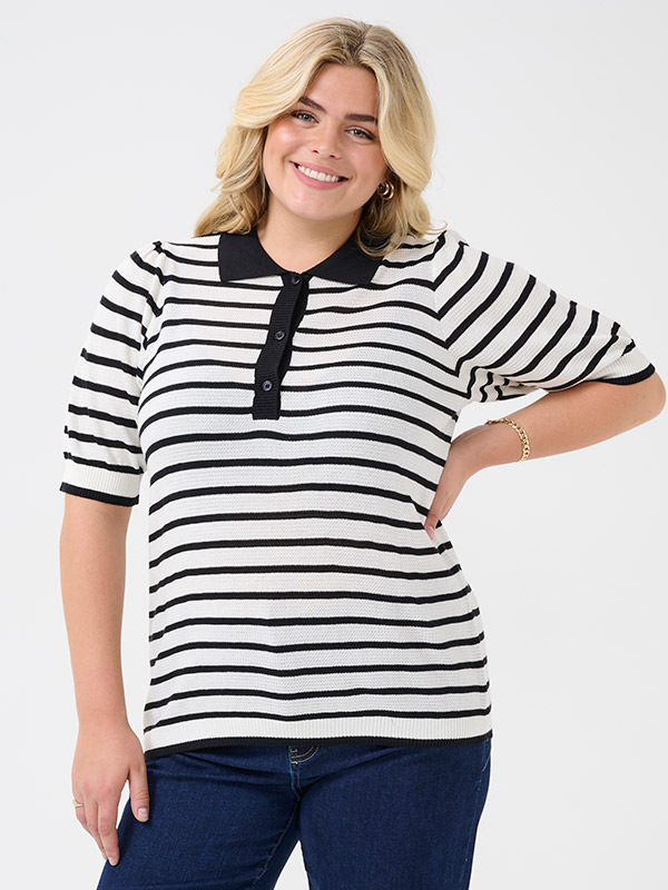 KCAMANA - Plus Size Blus fra Kaffe Curve
